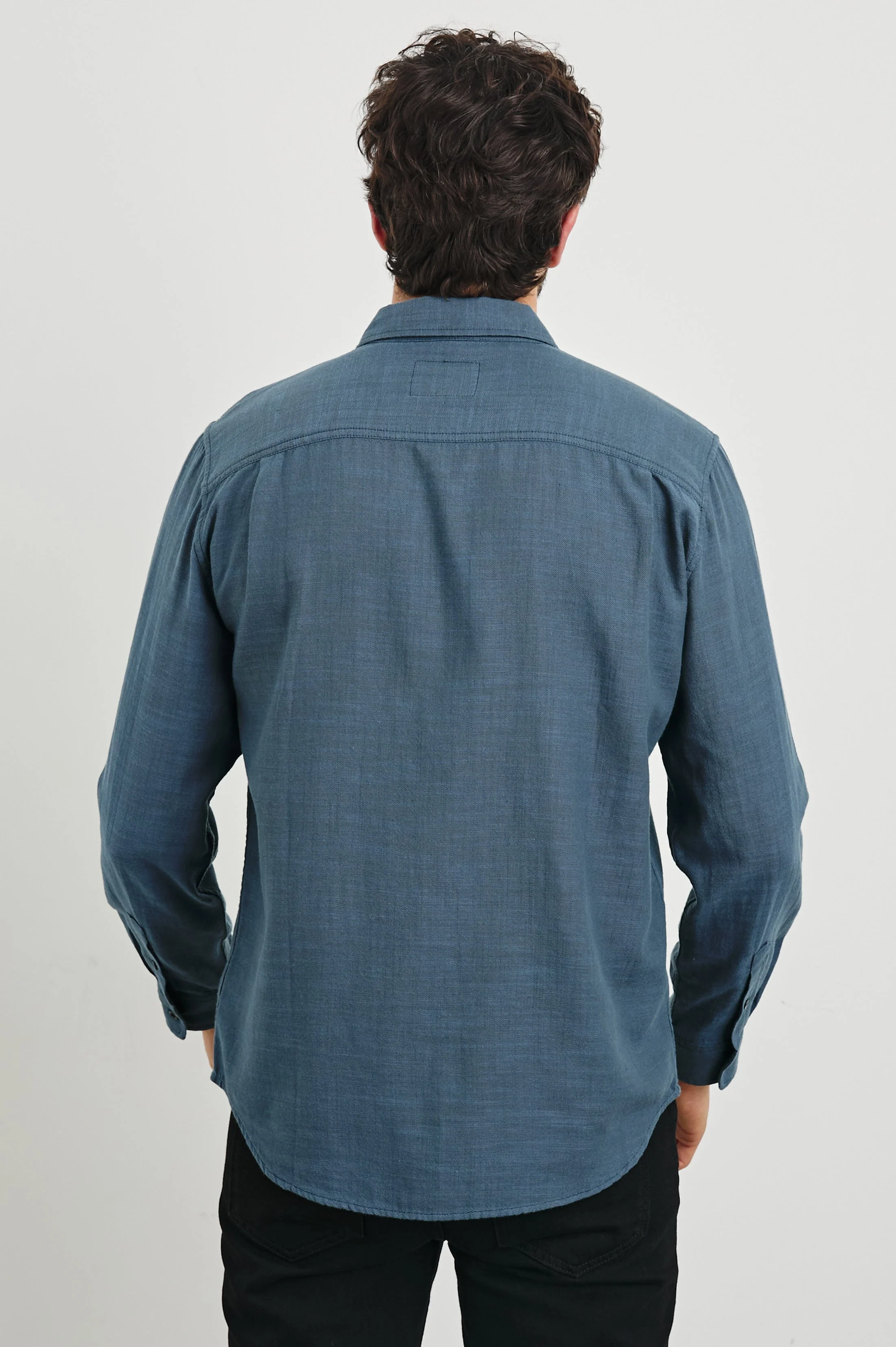 WYATT SHIRT - SEA BLUE - Image 4