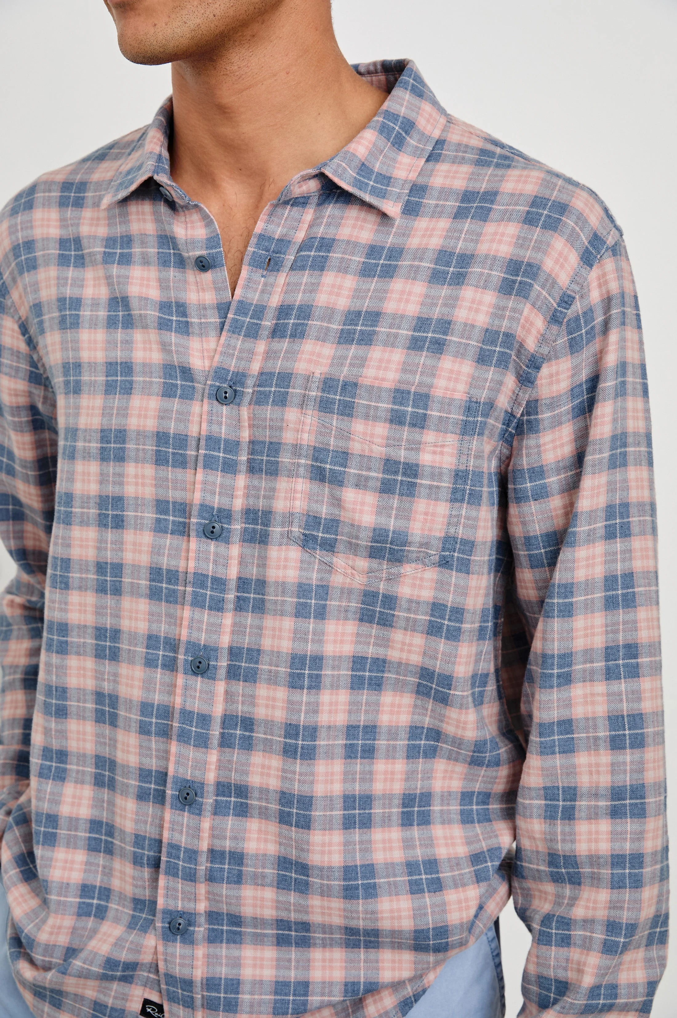 WYATT SHIRT - BLUEBERRY BLUSH - Image 2
