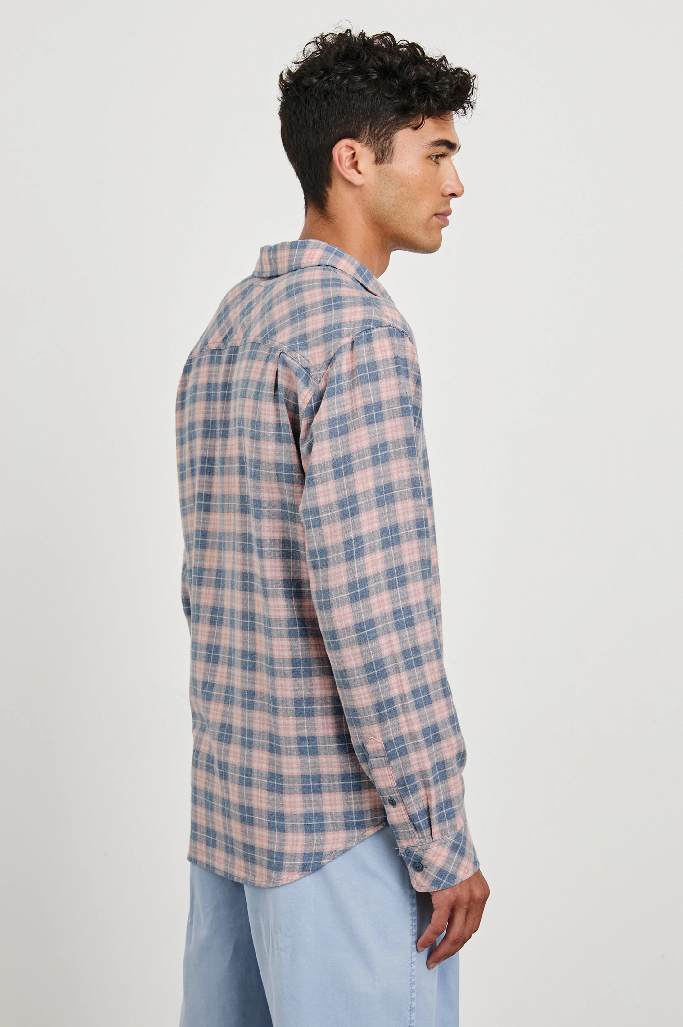 WYATT SHIRT - BLUEBERRY BLUSH - Image 5