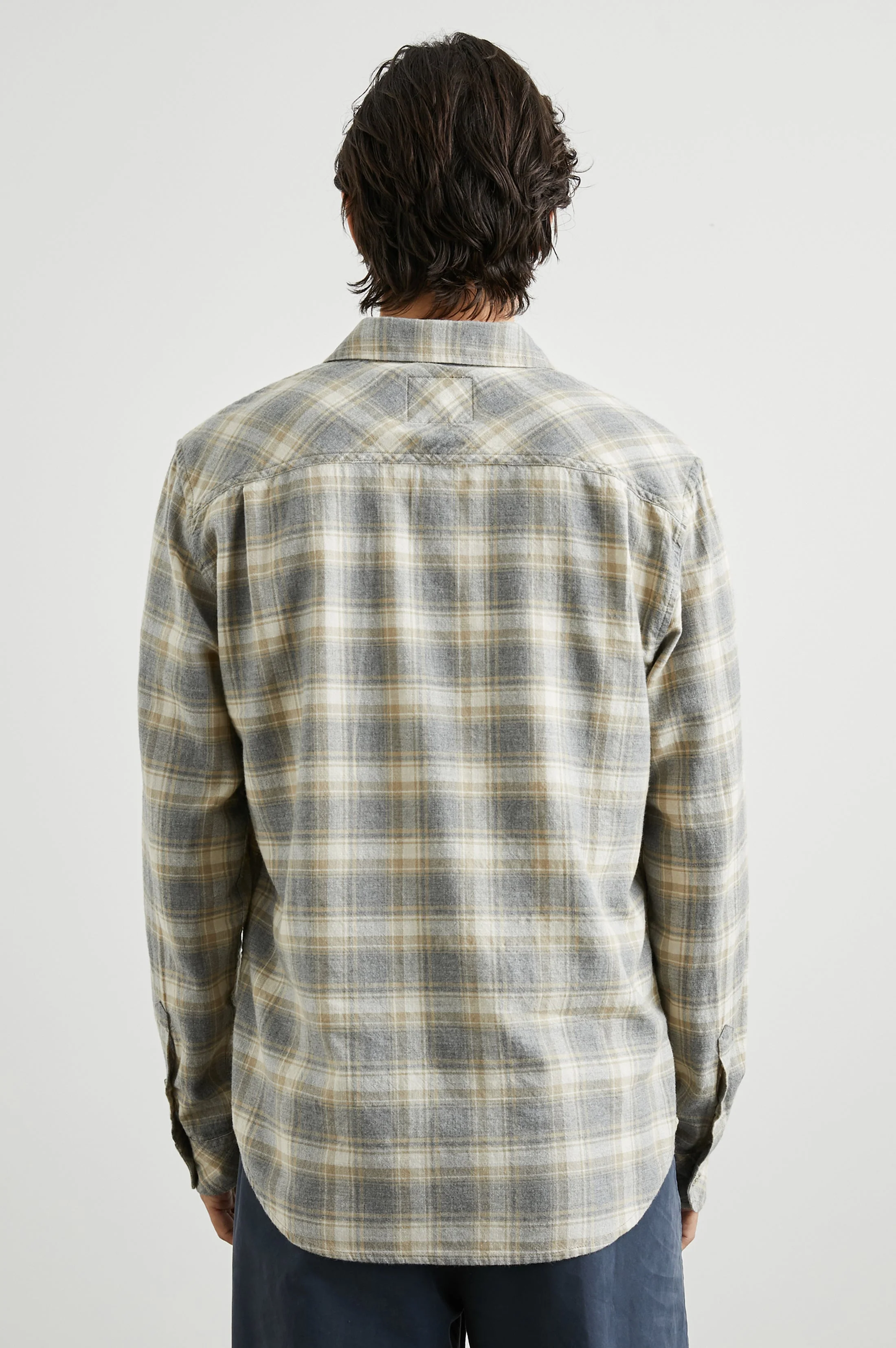 WYATT SHIRT - CHARCOAL DESERT MELANGE - Image 5