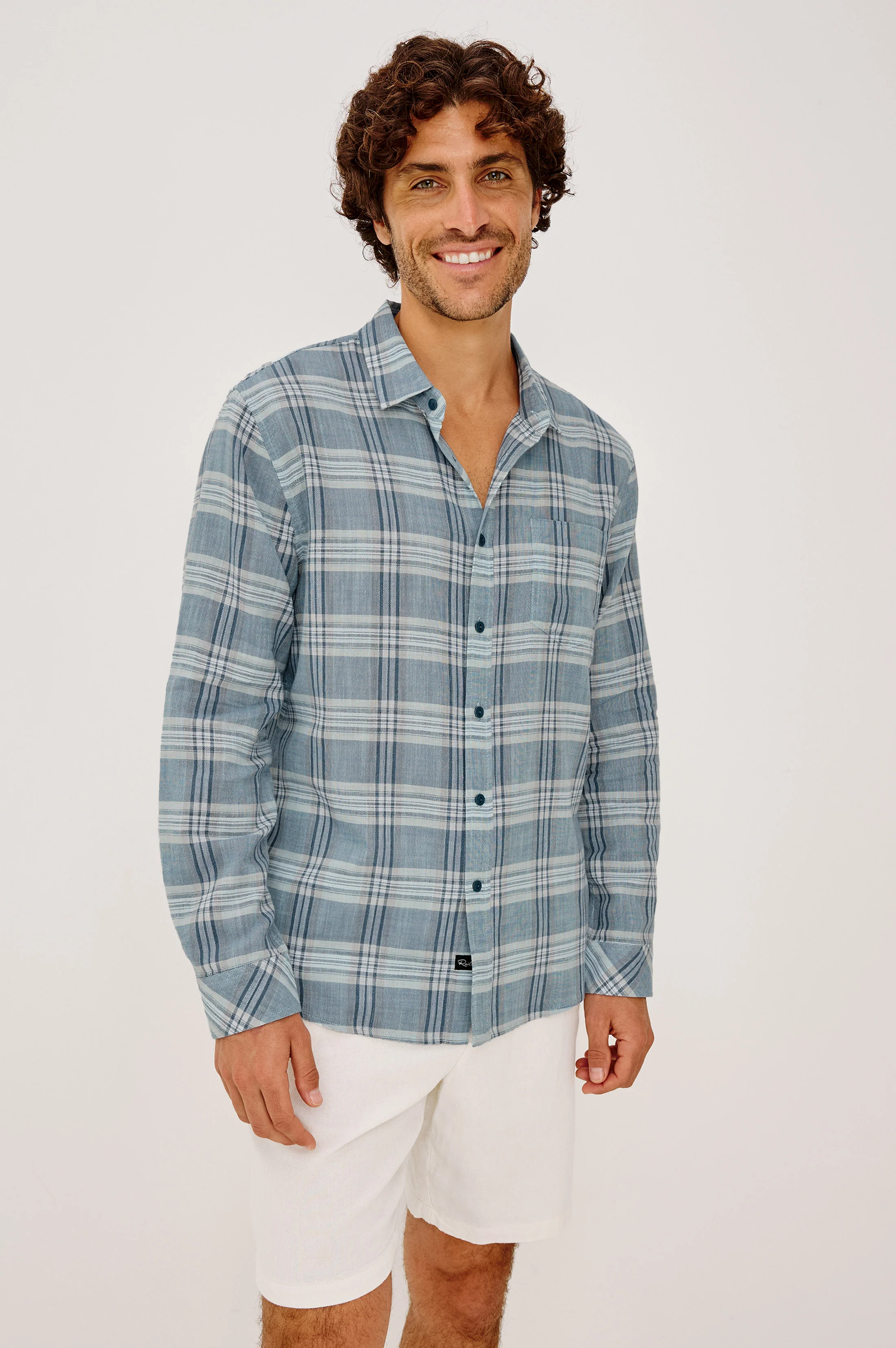 WYATT SHIRT - DEEP SEAFOAM GLASS - Image 4
