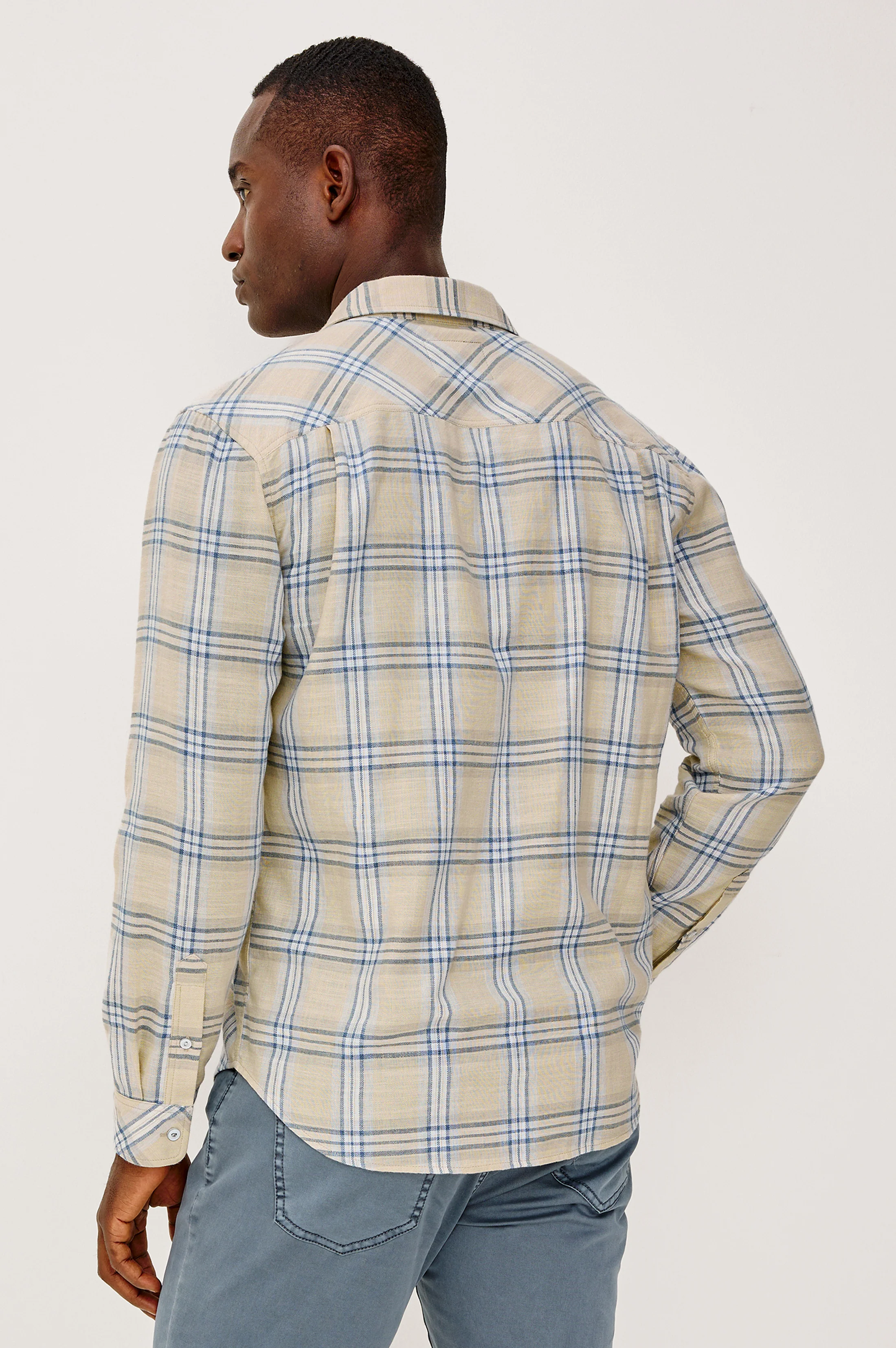 WYATT SHIRT - HORIZON SILVER MIST - Image 5
