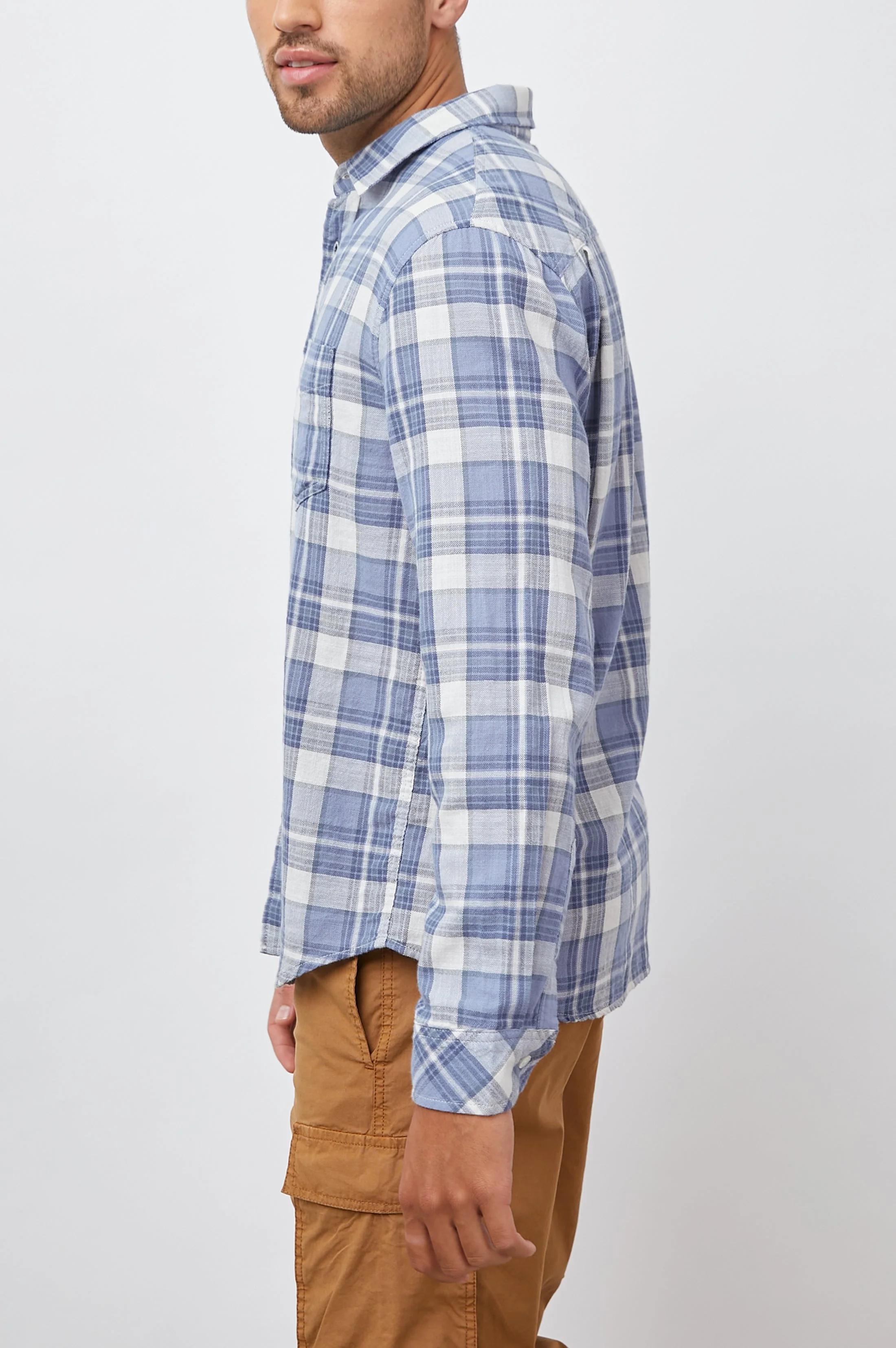 WYATT SHIRT - ROYAL PURPLE STEEL - Image 3