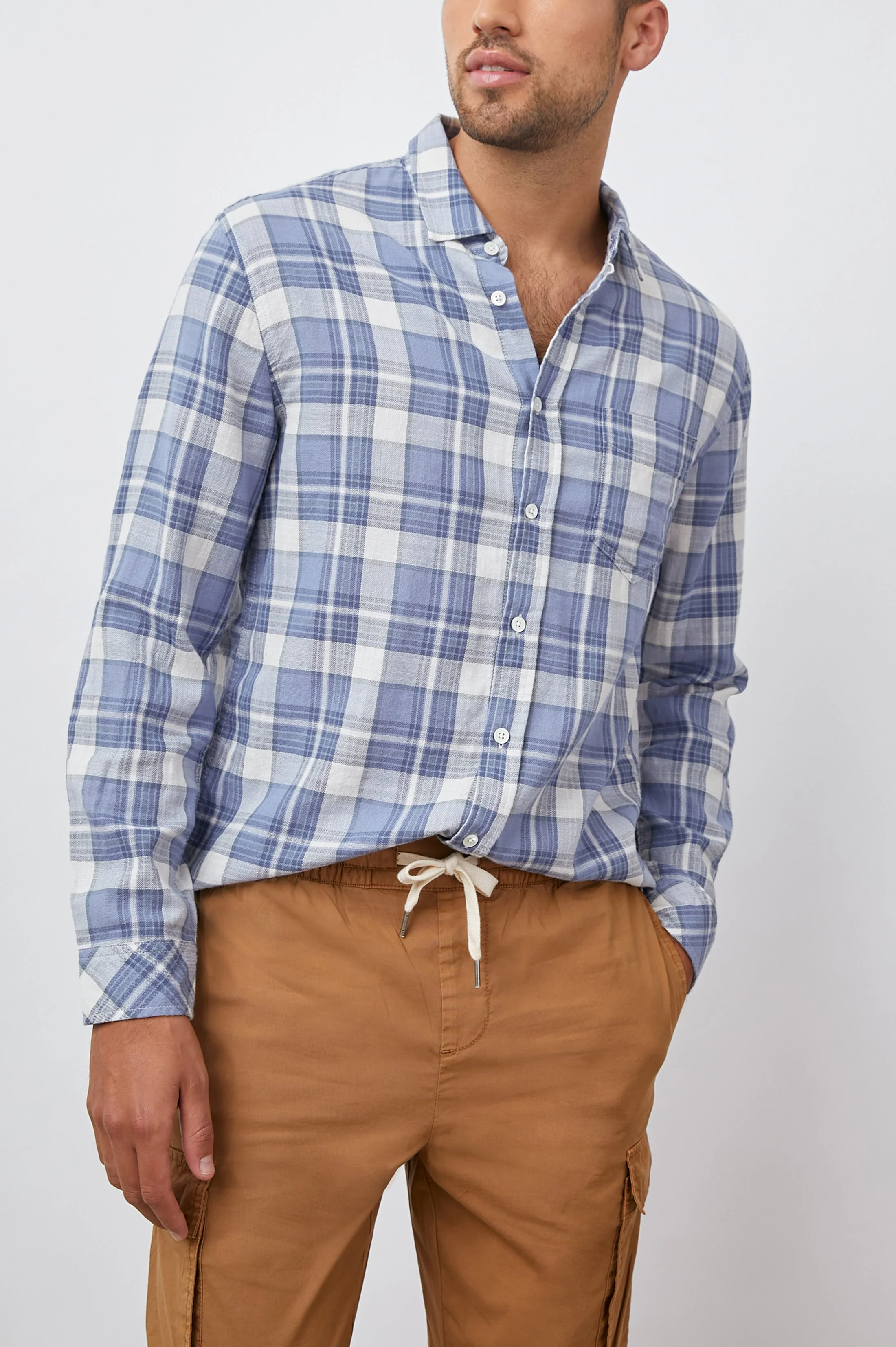 WYATT SHIRT - ROYAL PURPLE STEEL - Image 4