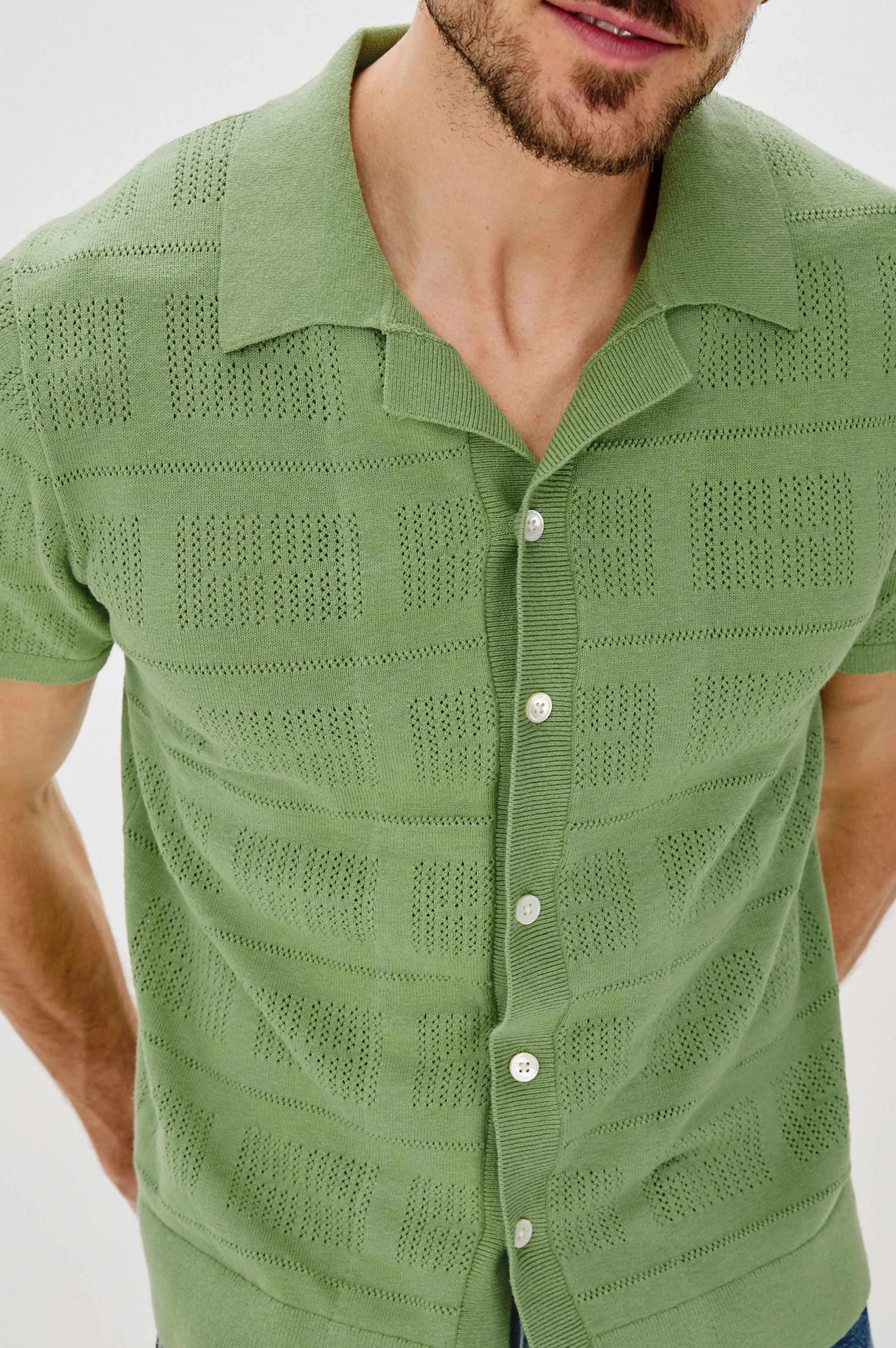 YATES SHIRT - MATCHA - Image 2