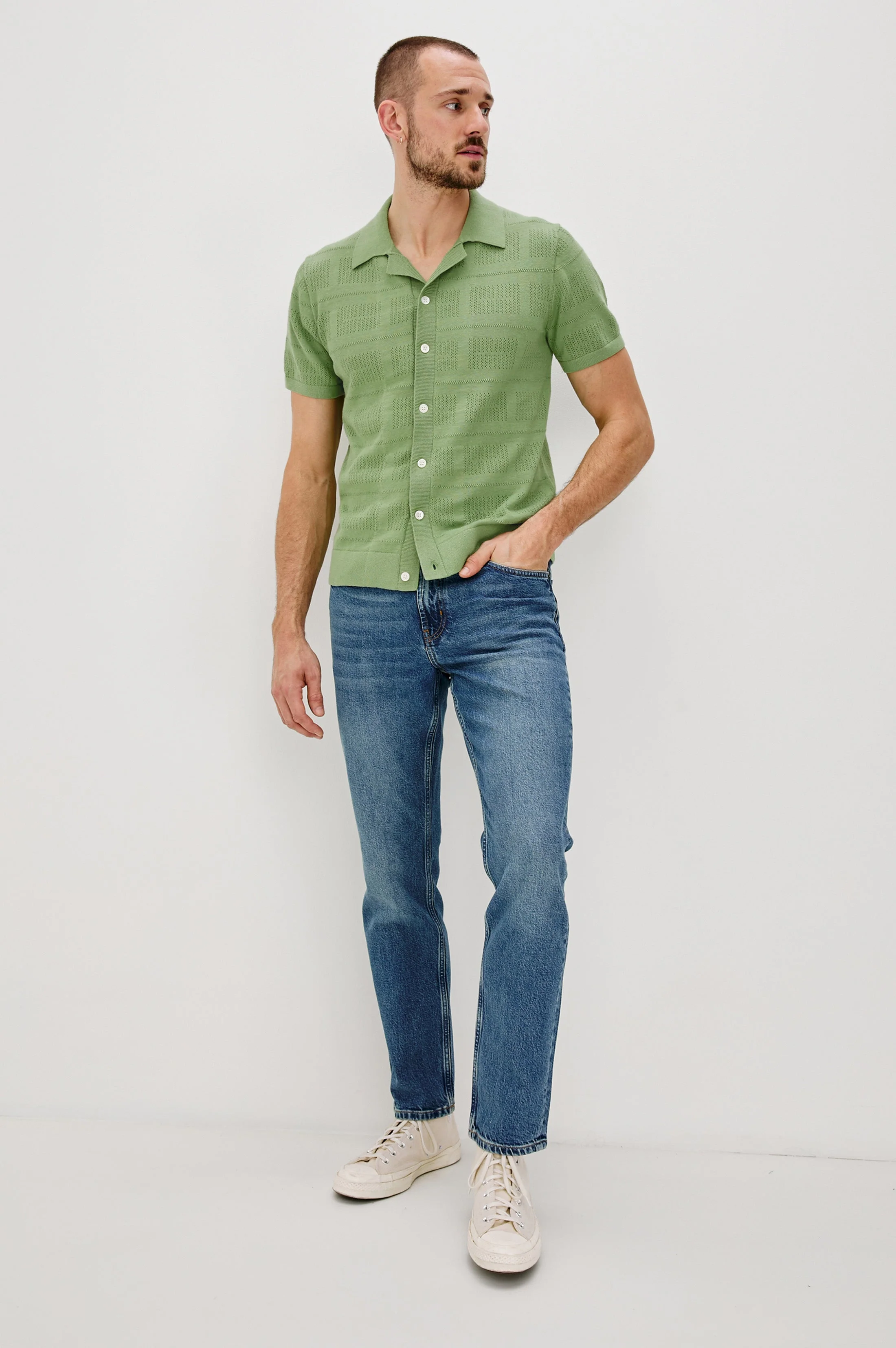 YATES SHIRT - MATCHA - Image 3