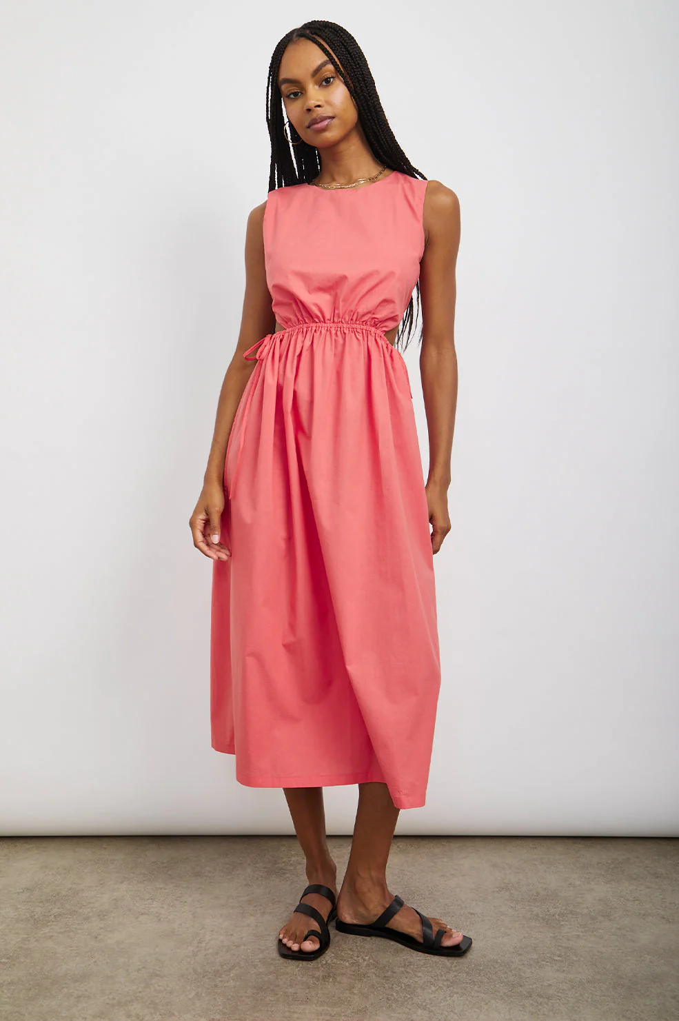 YVETTE DRESS - SPICED CORAL - Image 3