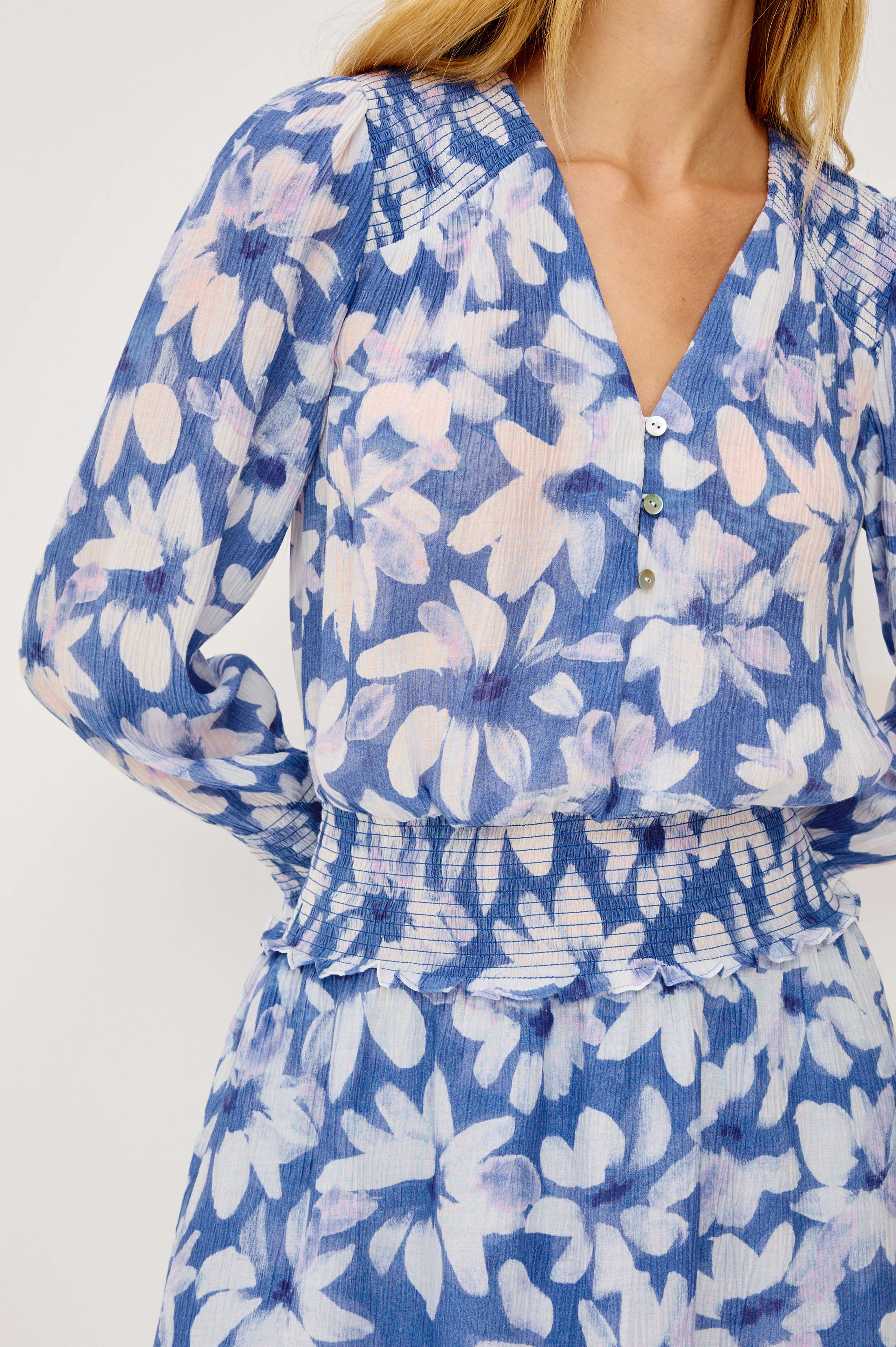 ZANA DRESS - BLUE AMARANTH - Image 2