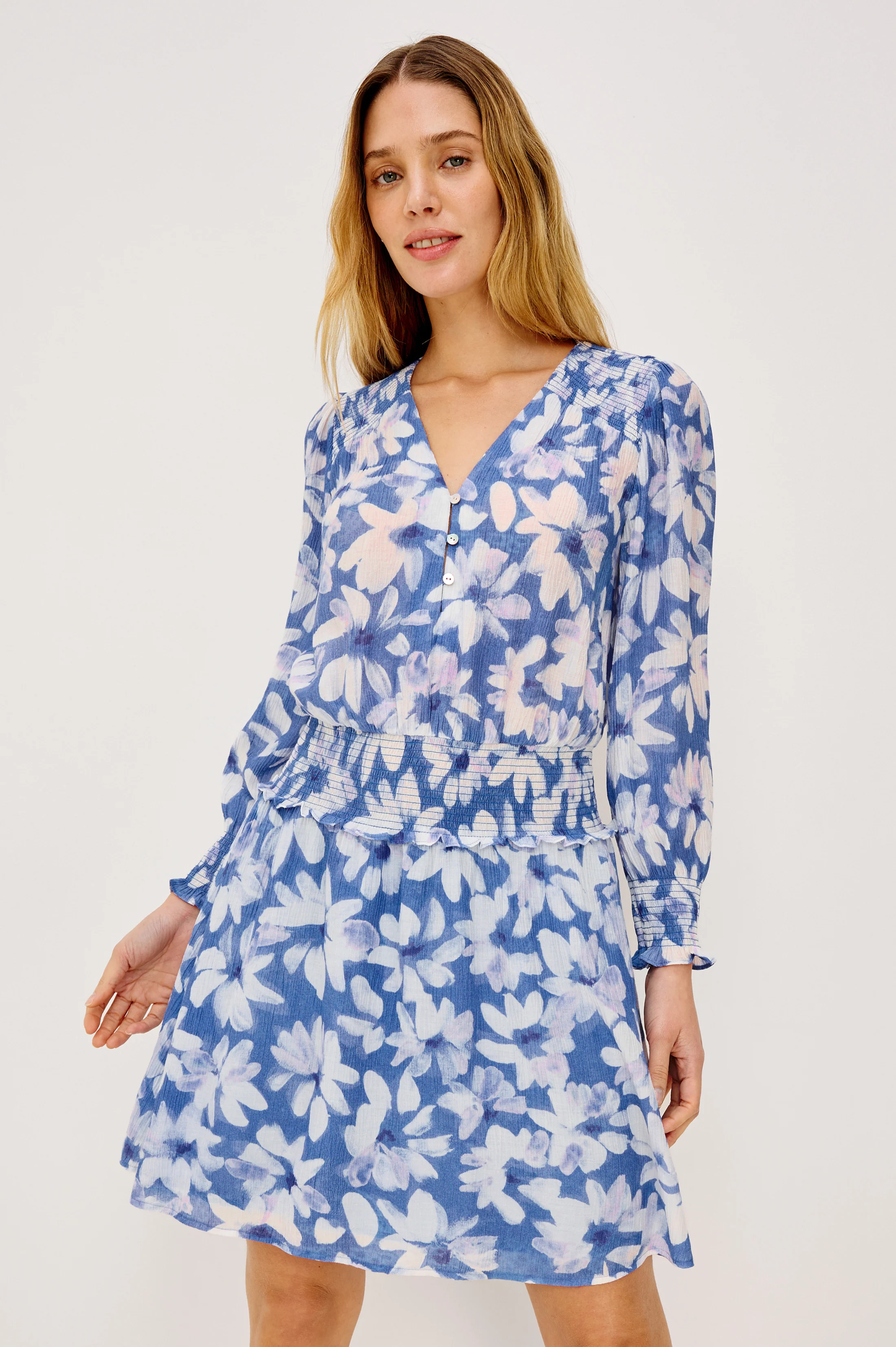 ZANA DRESS - BLUE AMARANTH - Image 4
