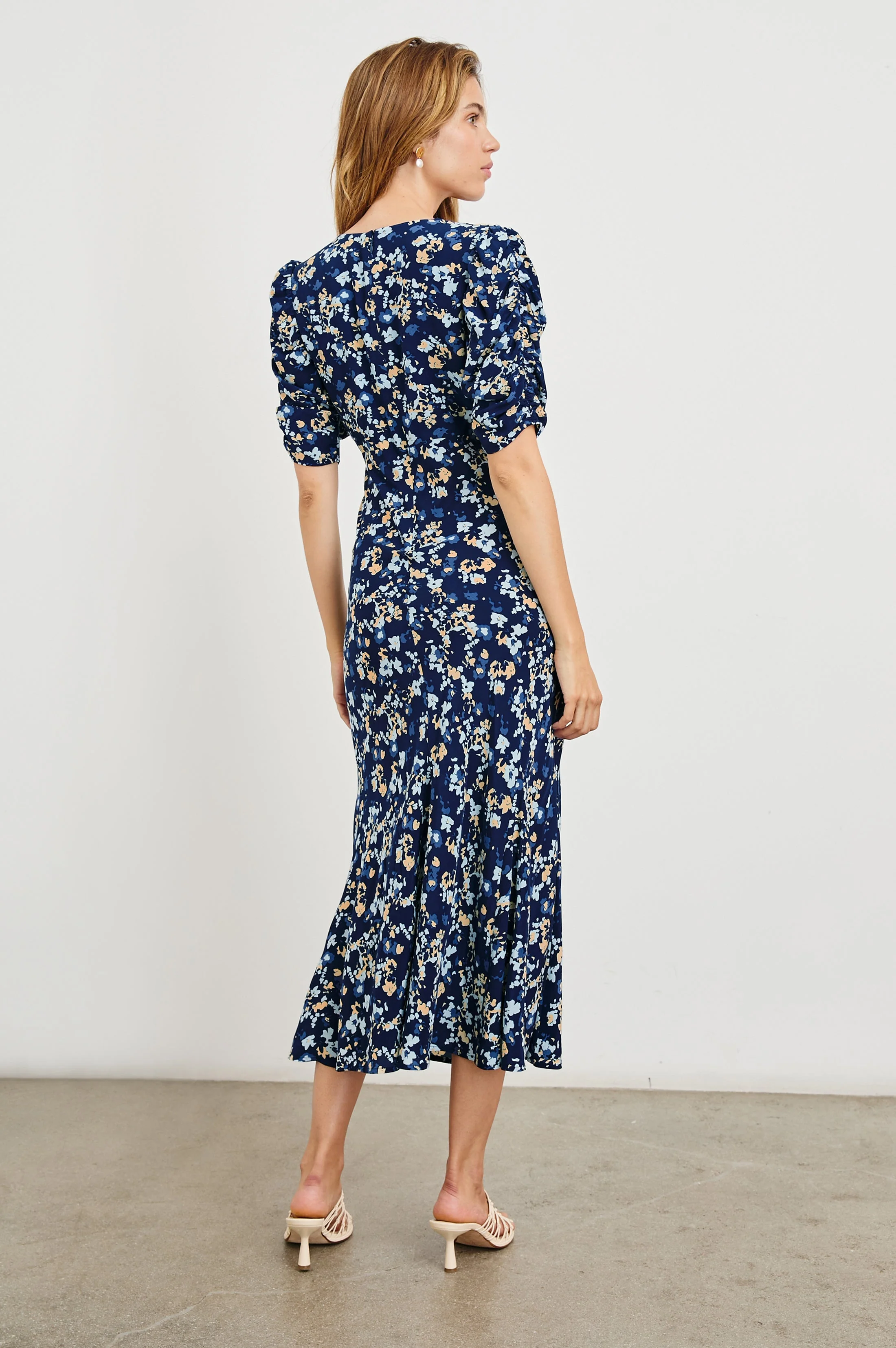 ZARIAH DRESS - NAVY FLORA - Image 5