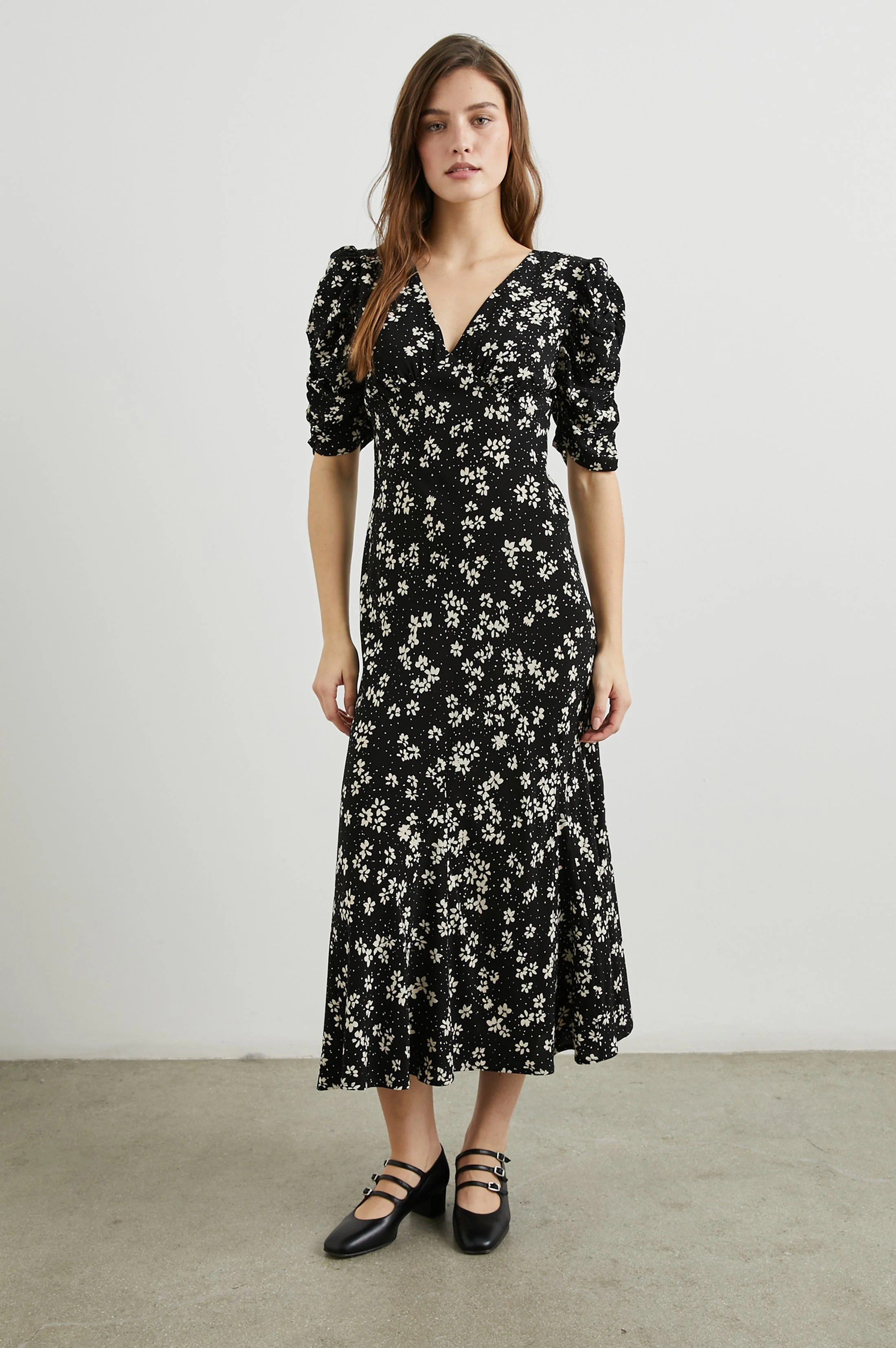 ZARIAH DRESS - NOIR FLORAL - Image 5