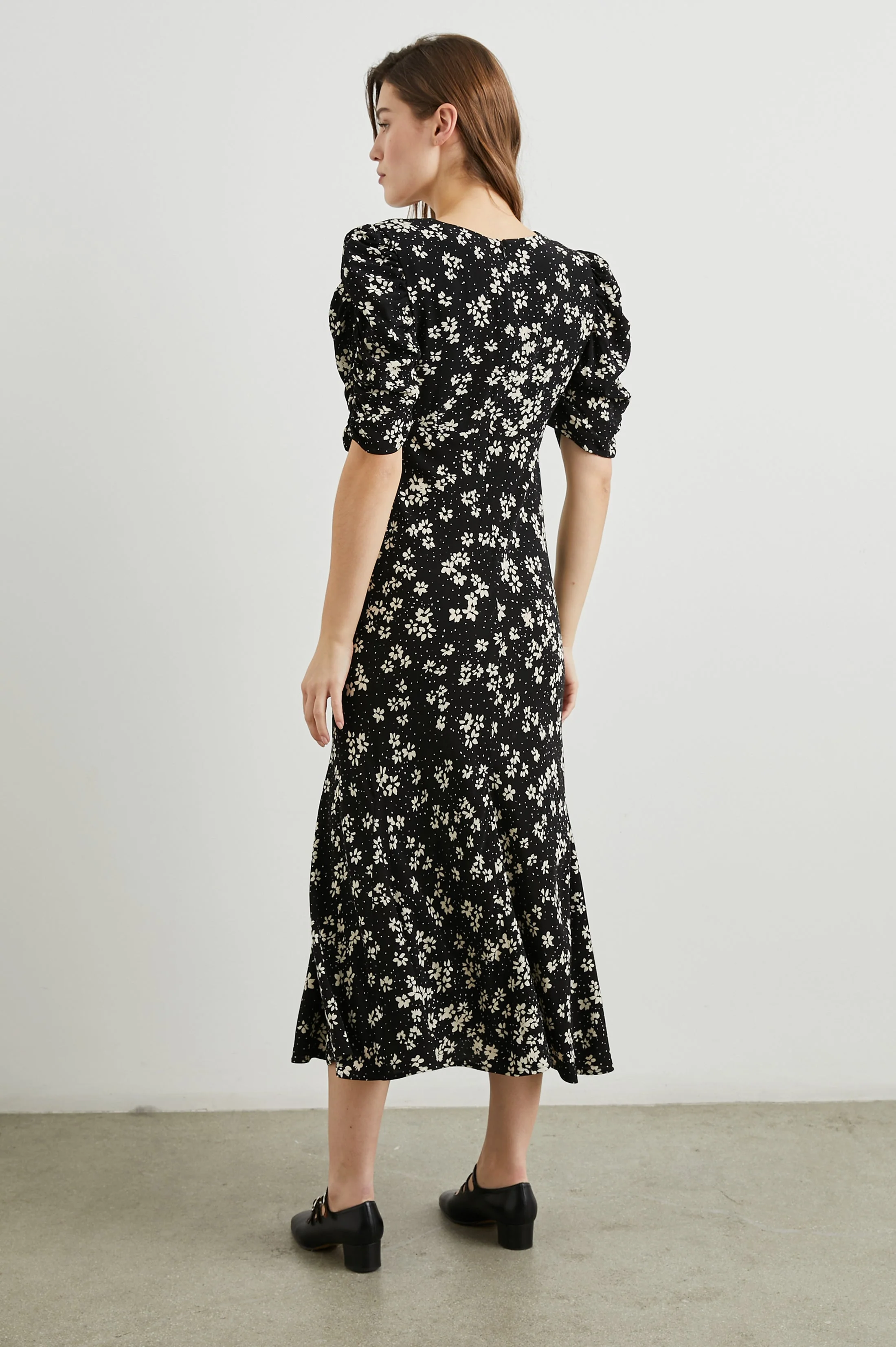 ZARIAH DRESS - NOIR FLORAL - Image 8