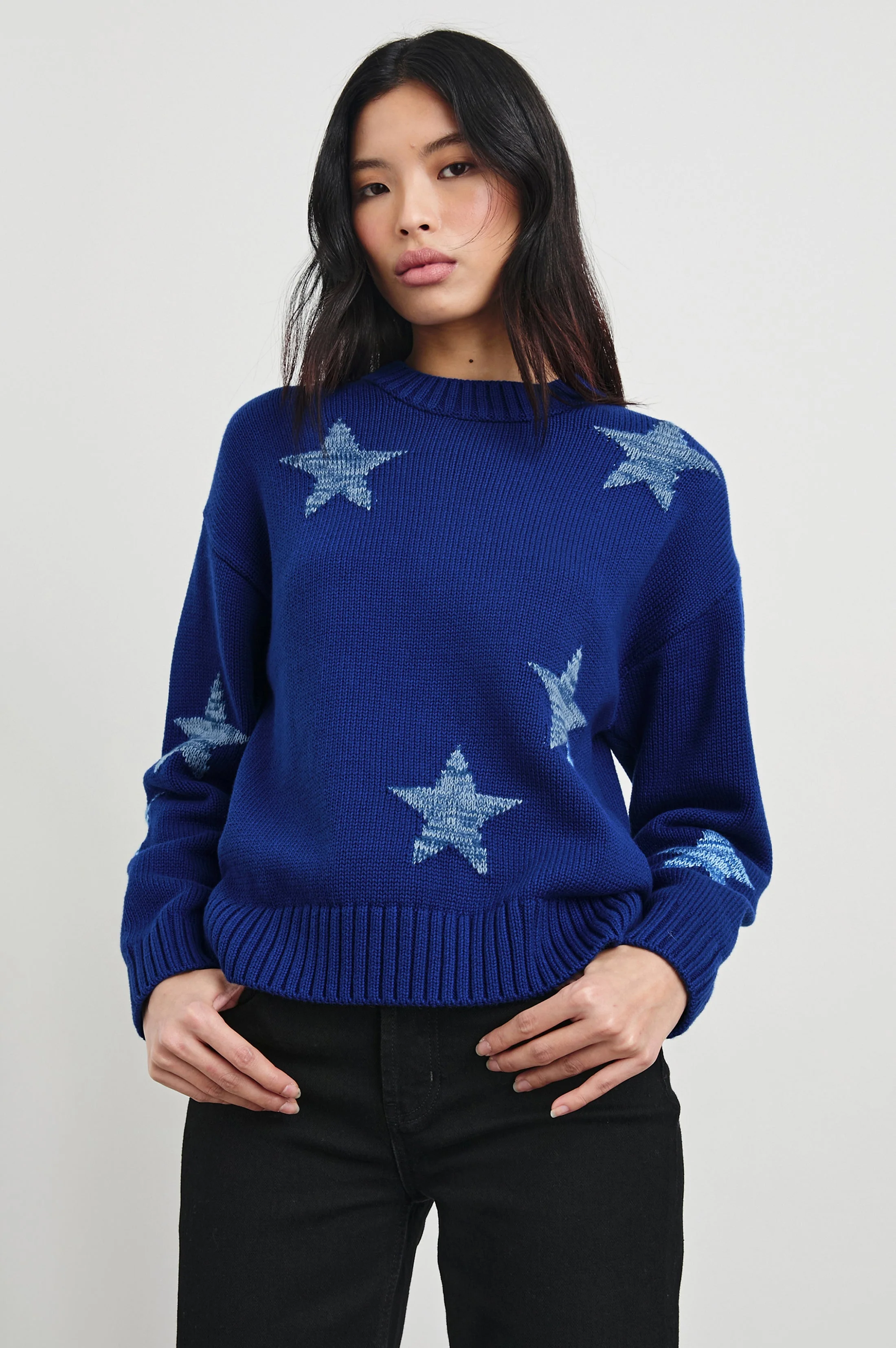 ZOEY SWEATER - COBALT GALAXY - Image 3