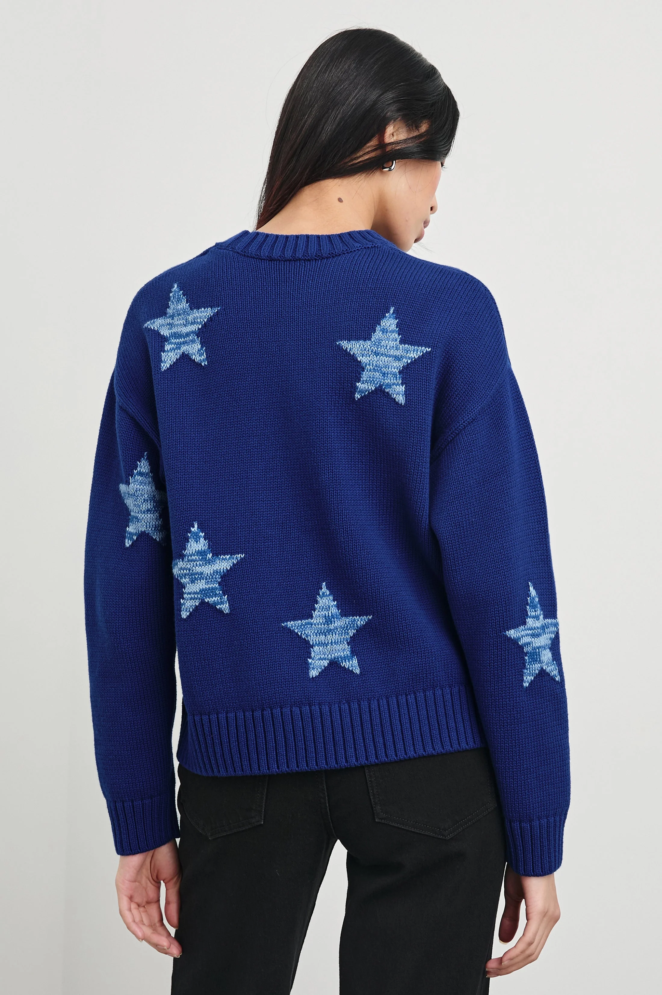 ZOEY SWEATER - COBALT GALAXY - Image 5